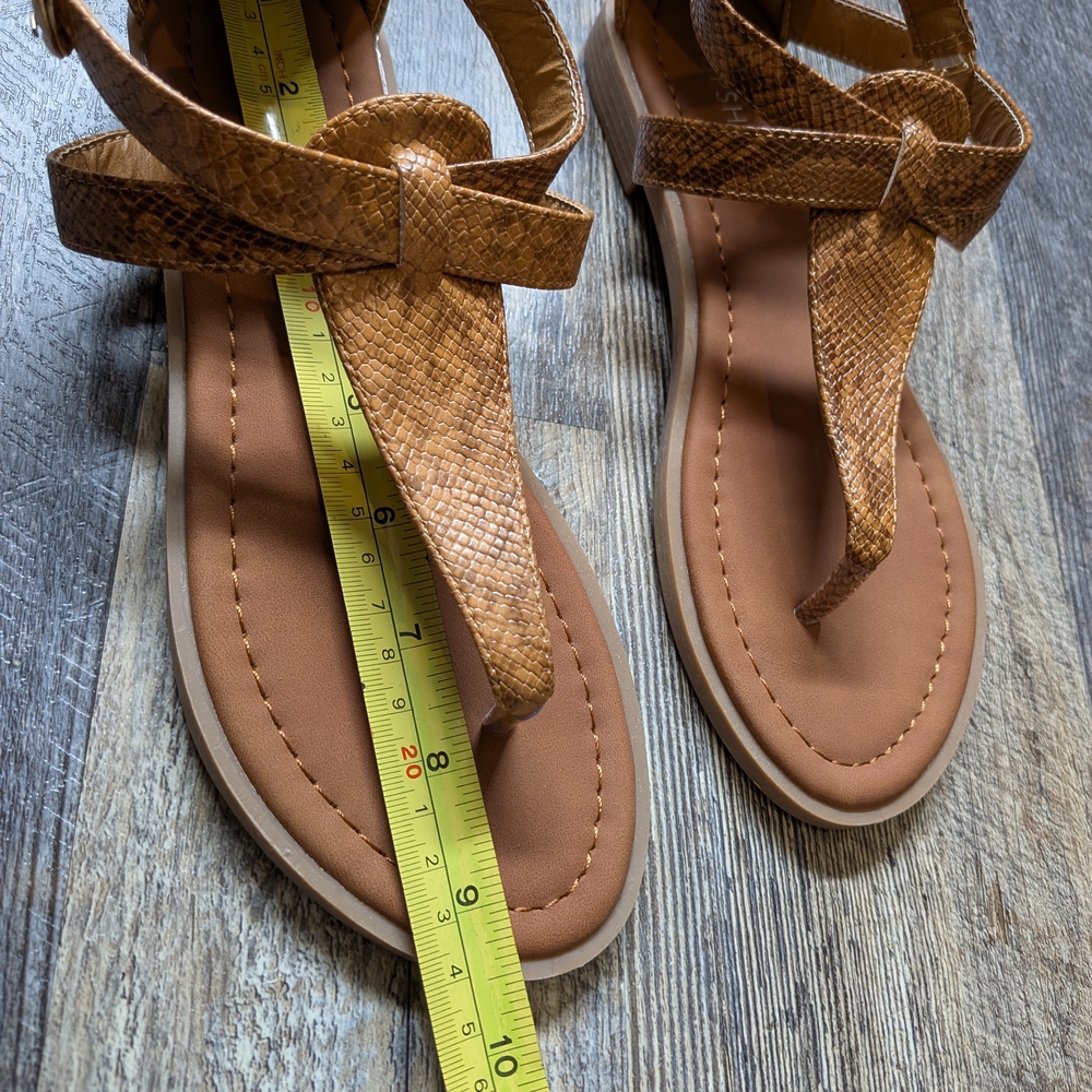 CUPSHE Women's Brown Sandals - Picture 3 of 3